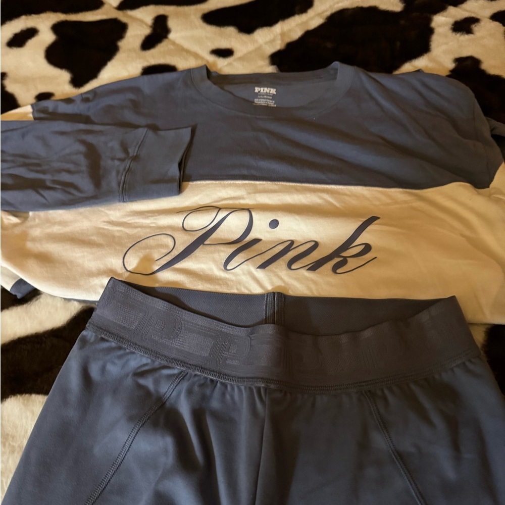 Victoria’s Secret pink two piece outfit new with no tags